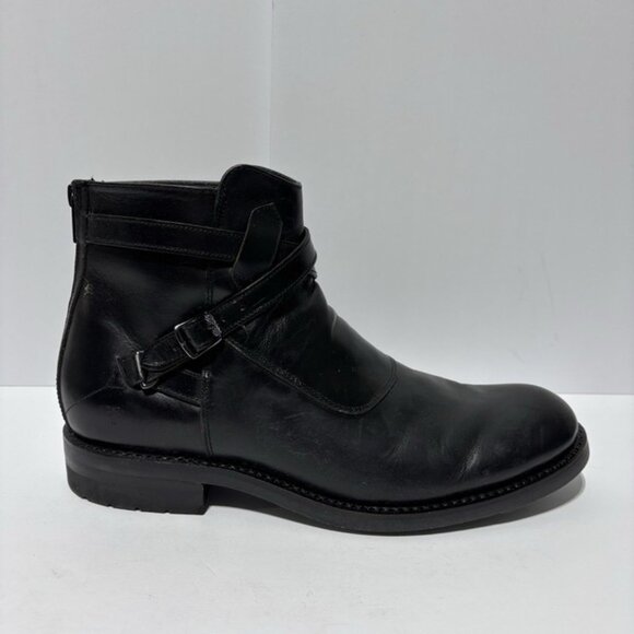 Frye Men’s Crosstrap Black Leather Boots Size 9 M